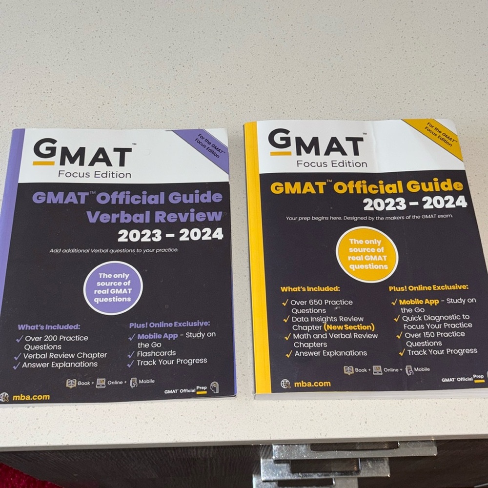 GMAT Focus Edition books